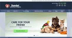 Desktop Screenshot of dunckelvet.com